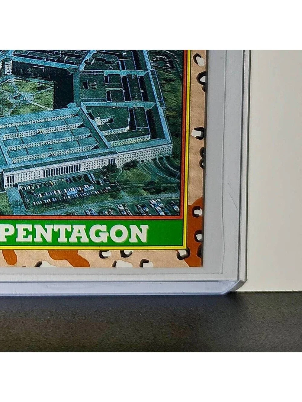 The Pentagon 1991 Topps Desert Storm #87 Card - Picture 6 of 10